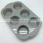 Beautiful Food Grade Silicone 6 cup cake Pan for Baking muffin Cakes