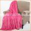 New Fashion Air Brushed Faux Fur Bed Couch Cover Throw Blanket, 60 by 70"