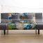 Home Furmiture and Living Room confortable Fabric 2 Folded Sofa Bed design