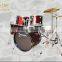 China make special design high quality black ,red ,blue colors 5pcs drum