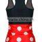 Wholesale Lovely cat printed white tank top for women