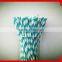 disposable straight model making paper straw for birthday party