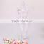 2014 new design high clear blown glass canister with glass lid storage jar