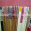 100% food grade reusable bamboo chopsticks with logo