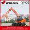 wheel sugar cane loader with excavator bucket for sale