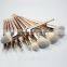 Modern design wholesale facial makeup brushes manufactured in China