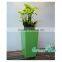 Self watering plastic garden pot