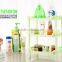 N230 High quality multifunctional bathroom plastic triangle storage rack