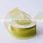 Custom logo cheap polyester gift organza ribbon and craft