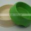 factory provide best price and quality dog Pet bamboo fiber pet bowl eco bamboo fiber pet bowl