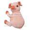 Resin pig shaped funny toilet paper holder animal