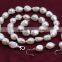 6-7 mm baroque freshwater pearl earring and necklace sets
