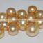 No Hole 10-11mm Natural Gold South Sea Loose Pearls