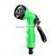 all kinds of 7 patterns plastic garden hose water gun