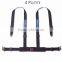 Original Black Colorway Car Safety Belt,racing seat belts,FIA quality belts, 4 point racing harness safety seat belt