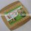 Rubber Wood Cutting Board with 2-tone