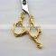 2015 New YF0438Japanese steel zodiac Monkey hair scissor