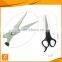 Professional plastic black color handle barber scissors