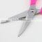 Pink Handle and Stainless Steel Blade Paper-cut Scissor