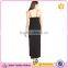 Women High Waist Straps Cut Out Back Long Maxi Dress