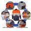 cotton flame retardant jacket with reflector