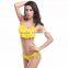 Hot sale cheap 90% polyester bikini model photo