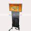 23.6inch led screen human walking billboard advertising player