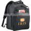 Checkmate TSA 15" Computer Backpack - laptop-only section unfolds to lay flat on the X-ray belt and comes with your logo