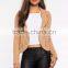 Latest Notched Collar Asymmetric Zip Woman Jacket Fashion Women Coats