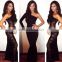 Hot Sale Sexy Women's Long Maxi Bandage Back Crossed Party Evening Halter Dress