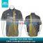 1/4 zipper turtleneck fishing shirts with custom design