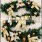 2.7M Christmas decoration long green canes rattan with balls bows christmas tree decorations christmas ornaments