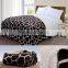 2015 Hot Sale Ultra Soft China Factory Bedding Set 100% Polyester Flannel Printed Cow Fleece Blanket Wholesale