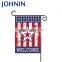 Wholesale High Quality Polyester Printed American Type Garden Flag