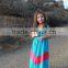 mommy and me maxi dresses women long dresses cotton stripes maxi dress