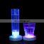Top Quality Colorful Glow in The Dark Mat Led Drink Coaster