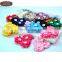 Wedding Flower 2013 Hot SaleSingle Satin Cluster Flower With Rhinestone Cluster Flowers Accessory Sunshine Field