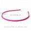 Metal Hard Headbands Ribbon Covered Headbands 5MM Wide For Toddlers Children