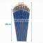 Blue long wooden handle bristle brush, bright, #1~#12