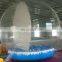 Custom Inflatable Snow Globe , Giant Inflatable Snow Globe For Holiday Advertising