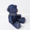 custom handmade jeans fabric animal toy teddy bear