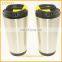 Promotional 16oz Double Wall Stainless Steel Coffee Mug With Lid