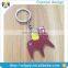 Wholesale metal square cheap blank keychain