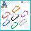 mini carabiner D shape,climbing carabiner keychain,swivel carabiner hook