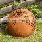 Unique items metal ball landscape decorative garden sculpture