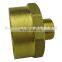 2pcs a lot DN25 DN32 DN40 Brass hardware fitting 1 inch 1 1/4 1-1/2 2 inch G thread union male and female connector water joint