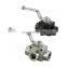 Float ball core structure electric 2 ss ball valve