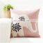 Geometric Patterns Printed Linen Cotton Sofa Throw Pillow