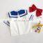 2020 Children's Sailor Moon Two-Piece Girl Baby College Style Short Sleeve Pleated Skirt Set