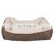 High Quality Modern Natual China Luxury Extra Large Faux Fur Hot Grey Cheap Small Pet Dog Cat Sofa Bed For Dog